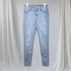 オールドネイビー スーパースキニー デニムパンツ ライトブルー 細身 2サイズ
