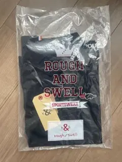 【新品未使用】ROUGH AND SWELL／ラフアンドスウェル　ポロシャツ黒色