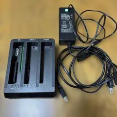 USB3.0 2.5/3.5インチ クローン機能付きドッキングステーション