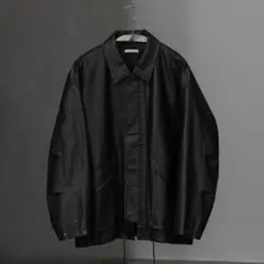 ARTIFICIAL GRAIN MILITARY BLOUSON