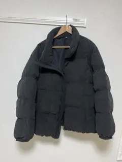 GU XL ブラック キルティング ジャンパー