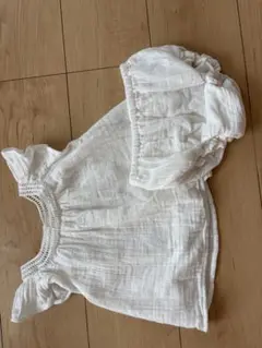 ギャップ　GAP ベビーギャップ　baby GAP 白　セットアップ