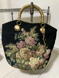 Think Bee！ シンクビー ハンドバッグ ミニバッグ　花柄 刺繍バッグ
