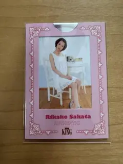 坂田 梨香子 KING マスターチェキカード　1of1 1枚限定