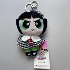 パワーパフガールズ HUGKIS ぬいぐるみマスコット バターカップ