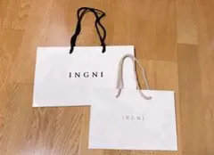 INGNI イング　紙袋　ショッパー