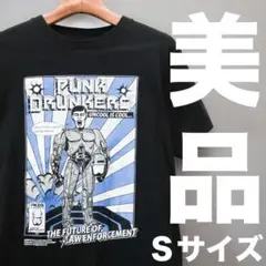 【美品】PUNK DRUNKS Tシャツ S ロボコップ パンクドランカーズ