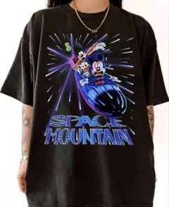 スペースマウンテン　tシャツ 大きいサイズ　XXXL