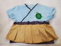 カメ刺繍付き浦島太郎 着ぐるみ ロンパース 90cm