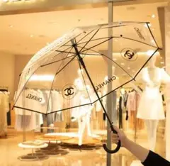CHANEL シャネル 折りたたみ ビニール傘✮
