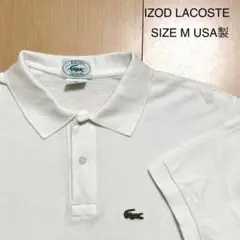 90s IZOD LACOSTEラコステ 半袖 ポロシャツ USA製 古着 M