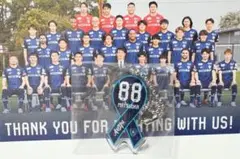 松岡選手リボンマグネット型キーチェーン★アビスパ福岡★新品・未開封