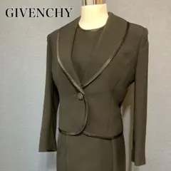 美品✨ジバンシー フォーマルスーツセットアップ ワンピース 黒 M