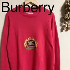 Burberry 刺繍 スウェット 90s
