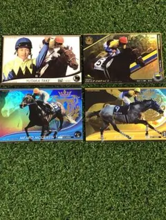 オーナーズホース　４枚セット　武豊ディープインパクトクロフネメジロマックイーン