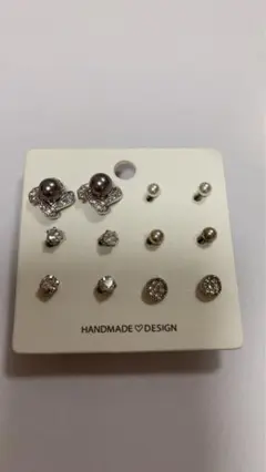 ハンドメイド ピアスセット 12ペア