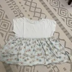 PAUL & JOE 花柄フレアTシャツ 100cm UNIQLO