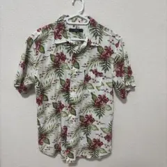 花柄 半袖シャツ カジュアル