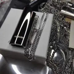 AMBUSH ライターケースネックレス ステンレススチール ユニークアクセサリー