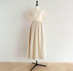 【新品未使用】SeaRoomlynn RIBカットフレアドッキングワンピース S