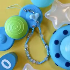 ストラップ♡BLUE♡