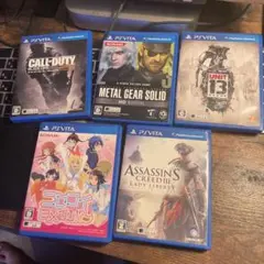 PS Vitaソフト 5本セット まとめ売り