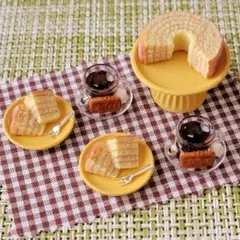 ミニチュアフード シュガーコーティングバームクーヘンセット