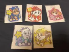 バウパトロール　かっぱ寿司　お名前チャーム全5種類セット