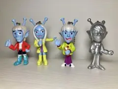昭和　レトロ　キーホルダー　むじんくん