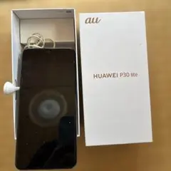 HUAWEI P30 lite イヤフォン付き