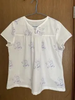 プルオーバー　CABBAGES & ROSES ライラック　【ハンドメイド】