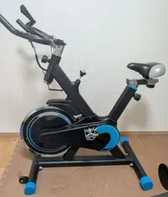 スピンバイク フィットネスバイク デジタルモニター付き