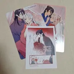 後宮医妃伝　アニメイト特典　ビジュアルボード＋イラストシート