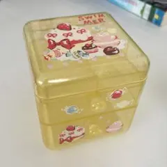 SWIMMER 小物入れ スイマー　 イエロー　プチキャビネット