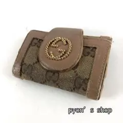 GUCCI グッチ GGキャンバス キーケース レディース ブランド