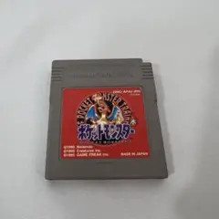 ポケットモンスター 赤 ゲームボーイソフト