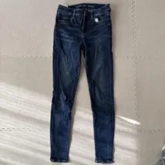 AMERICAN EAGLE スキニーデニム ダークブルー