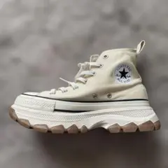 オールスター CONVERSE 厚底 靴 トレックウエーブ 24.5