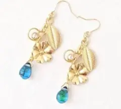 現品限り 花のピアス（イヤリング可）