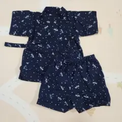 COMME CA ISM　トンボ柄　甚平セット 80サイズ