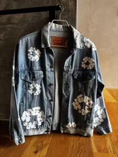 【美品】DENIM TEARS × Levi'sヴィンテージ風デニムジャケット DENIM TEARS デニムティアーズ×Levi's Denime Jacket リーバイス