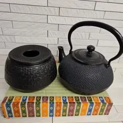 未使用品、供箱等付属品付　南部運南堂 鍋元 楓紋様 南部鉄瓶　南部鉄器　調理器具 2025年最新】運南堂 南部鉄瓶の人気アイテム - メルカリ