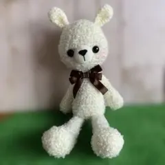だる～んと ふわふわ うさぎちゃん あみぐるみ