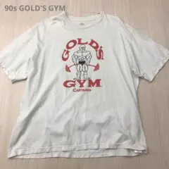 90s GOLD'S GYM cacifornia ゴールドジム Tシャツ XL