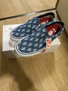 Vans Hole Punch Denim Slip-On Pro 28.5cm