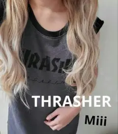 THRASHER❤︎切りっぱなし半袖