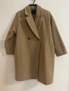 AZUL by Moussy チェスターコート Sサイズ ブラウンベージュ