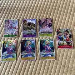ワンピース トレーディングカード 7枚セット