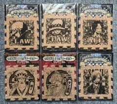 【6種セット】 ワンピース つながる！ログコースター サンジ/エース/ロー