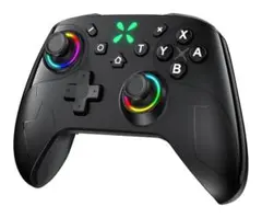 Switch2 コントローラー スイッチ プロコン 9色RGBライト PC